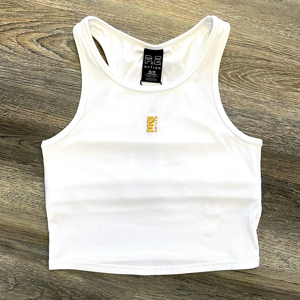 P.E Nation Sports Bra/Tank Cropped NWT
